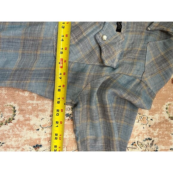 VINTAGE Montgomery Ward Western Pearl Snap Shirt - Picture 10 of 11